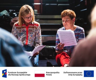 grafika promująca "Cwiczenia z Szekspira"